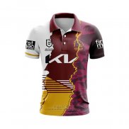 Maillot Polo Brisbane Broncos Rugby 2024