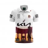 Maillot Polo Brisbane Broncos Rugby 2024 ANZAC